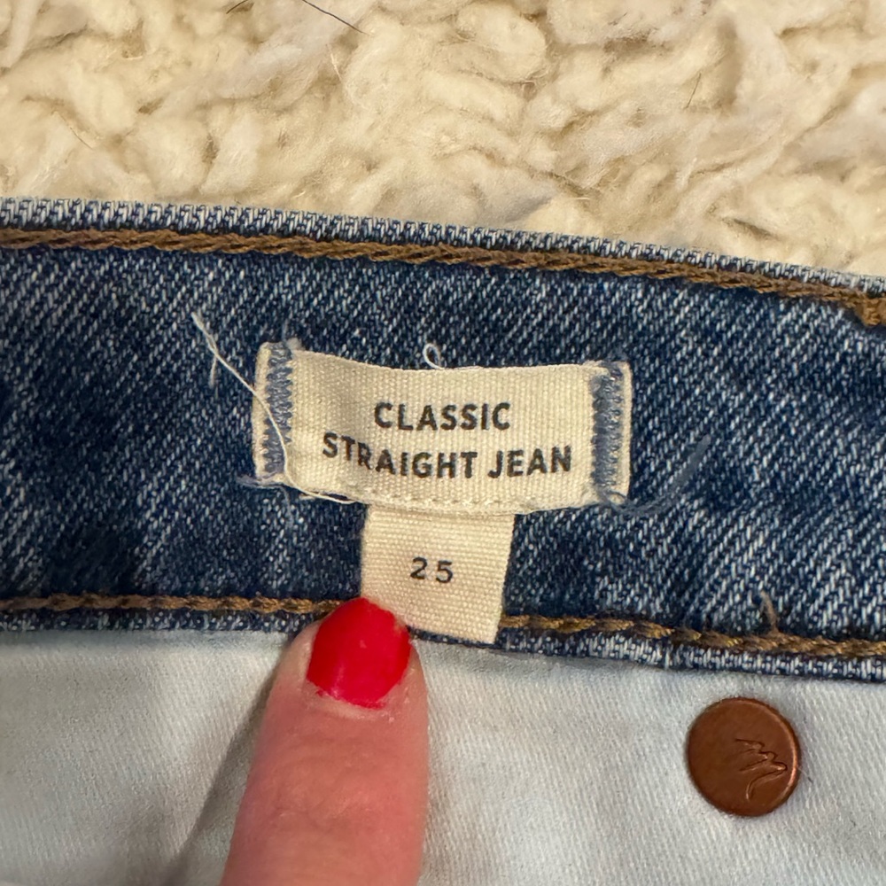 Madewell Classic Straight fit jeans - Picture 4 of 5